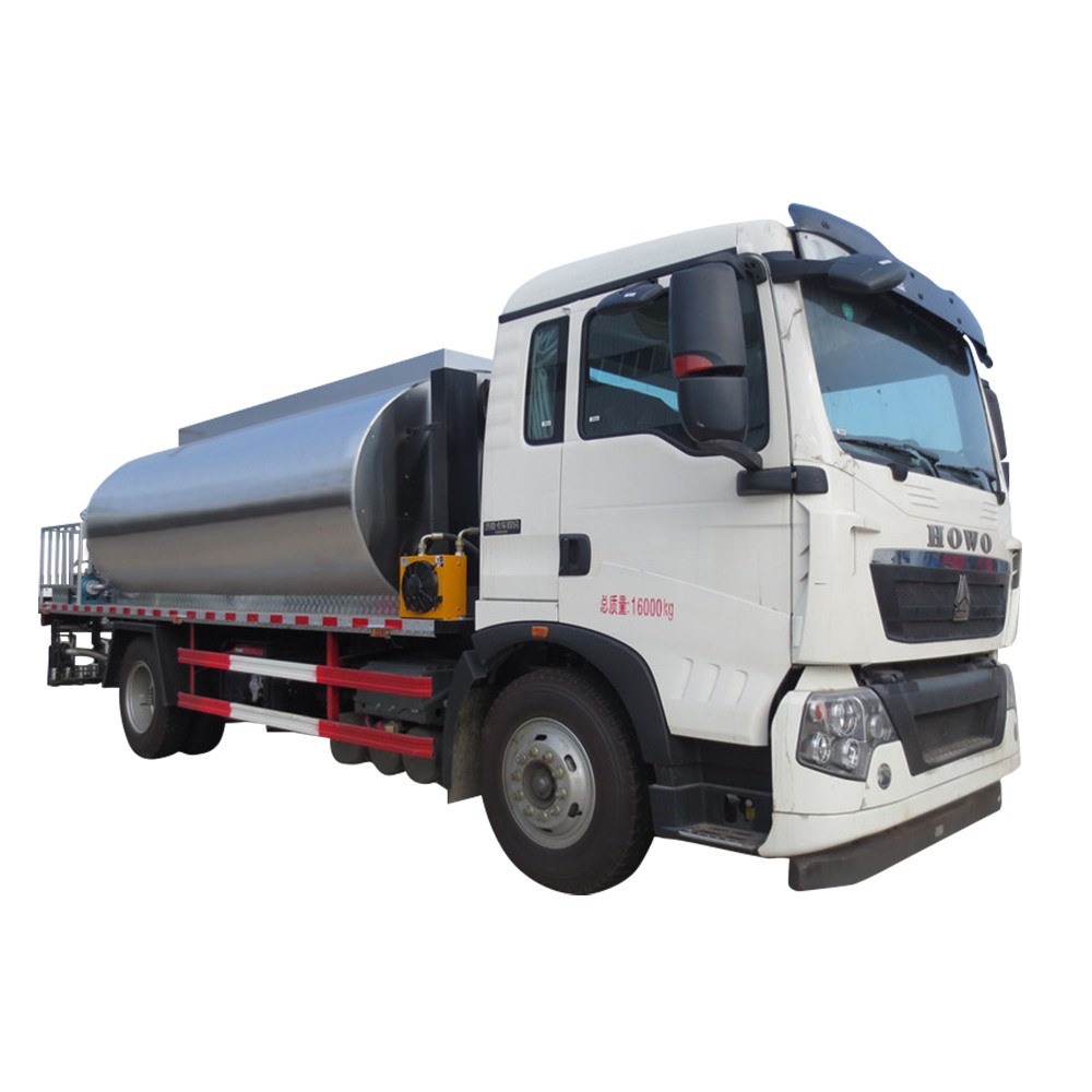 Asfaltwagen van 10-12 m3