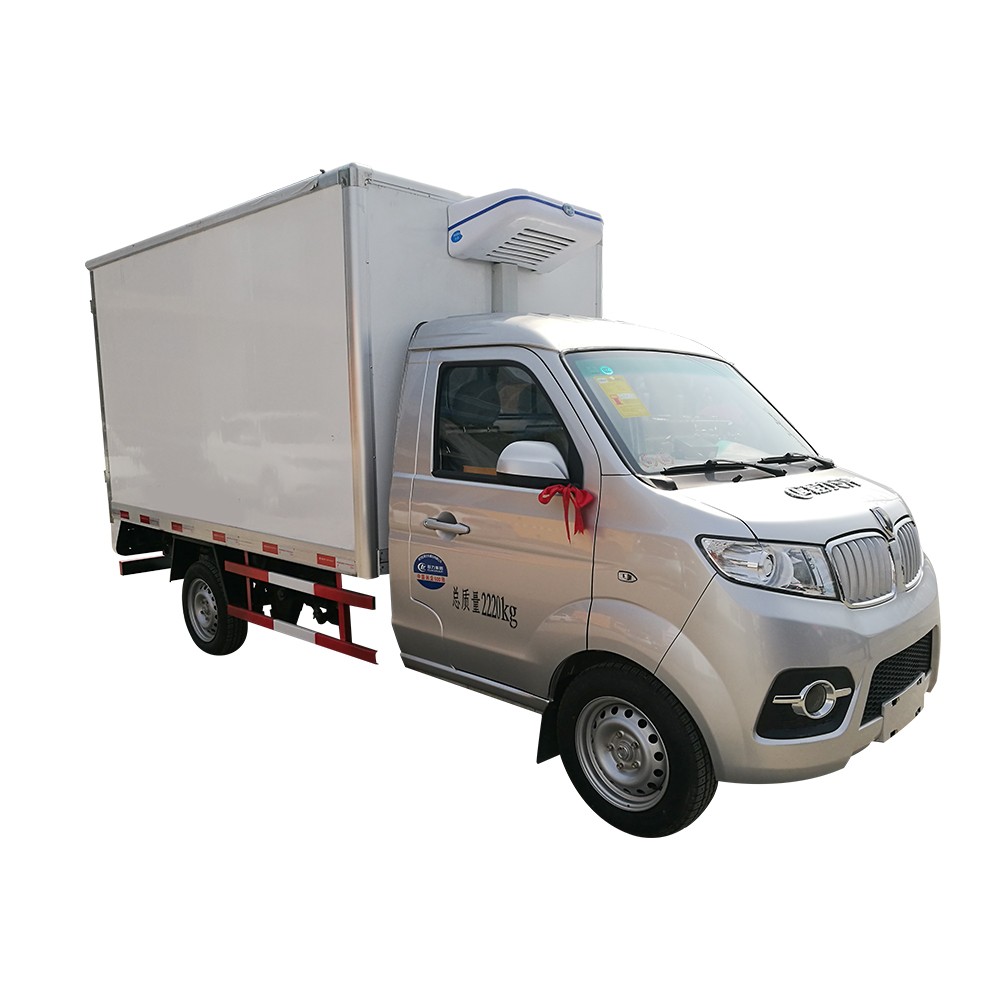 1 Ton Mini Gekoelde Vriezer Vrachtwagen