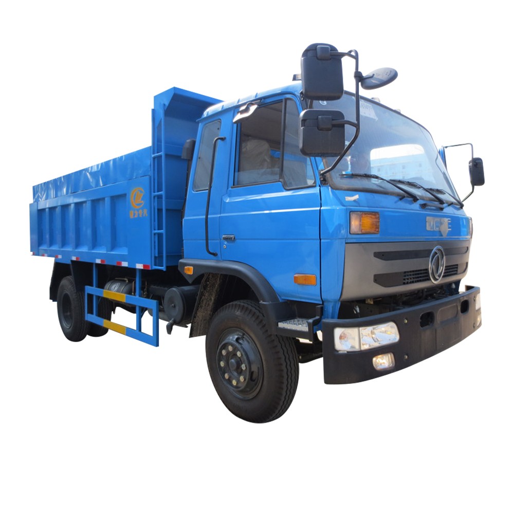 Afmetingen vuilniswagen Dongfeng 6 wielen