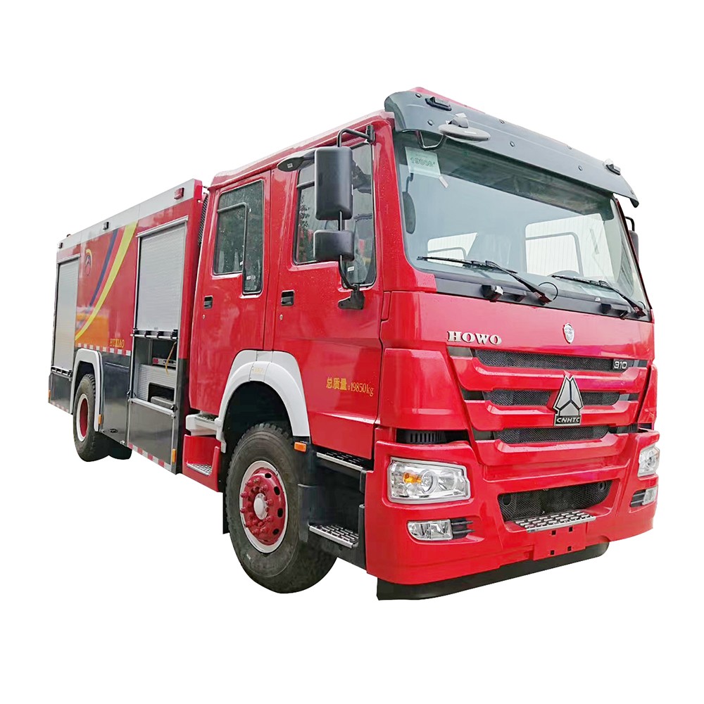 Howo 10000 liter watertank brandweerwagen
